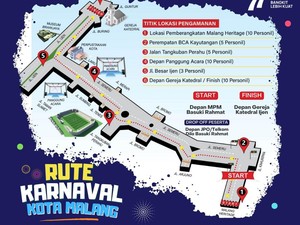 Yuk Merapat yang Lagi Liburan ke Malang, Besok Ada Karnaval di Jalan Ijen!