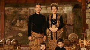 8 Potret Terbaru Keluarga Gibran Rakabuming, Pemotretan dengan Adat Jawa