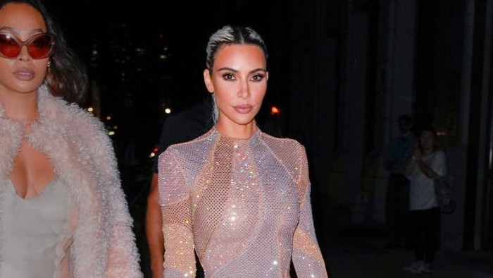 NEW YORK, NEW YORK - SEPTEMBER 09: Kim Kardashian is seen out and about on September 9, 2022 in New York City. (Photo by Gotham/GC Images)