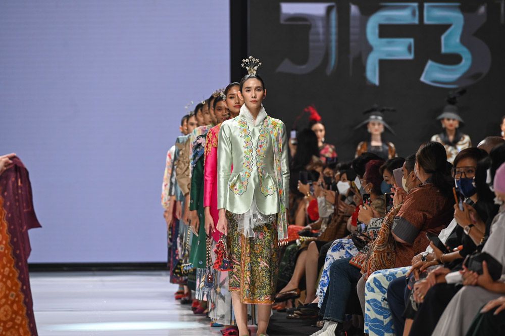 Koleksi Mel Ahyar di JF3 Fashion Festival 2022
