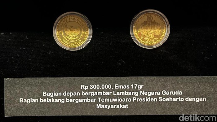 Langka Nih! Penampakan Uang Koin Rp 850.000 Bergambar Soeharto Bank Indonesia (BI) pernah menerbitkan beberapa kali uang rupiah bergambar presiden, mulai dari Soekarno sampai Soeharto.