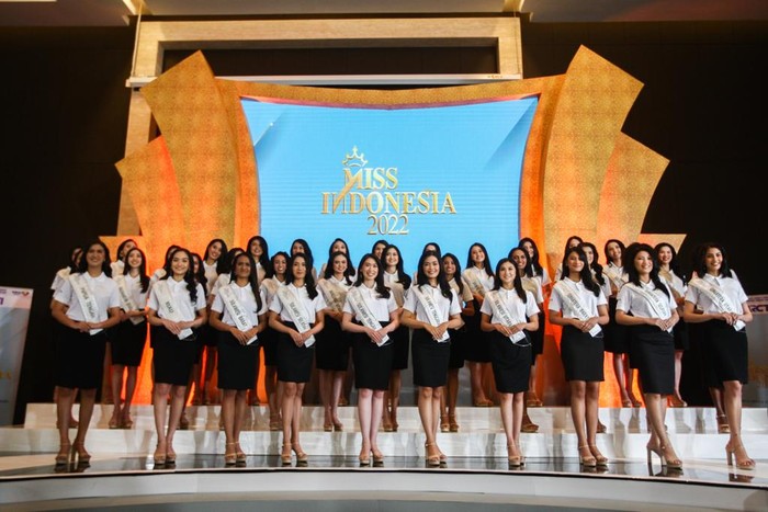 Finalis Miss Indonesia 2022 siap berkompetisi.