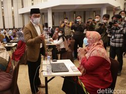 Momen Ridwan Kamil Luncurkan Aplikasi Tryout CPNS