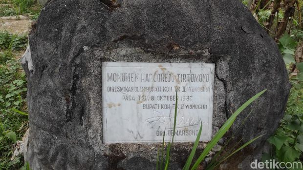Monumen 48 Hargorejo di Wonogiri, mengenang peristiwa PKI. Foto diambil Selasa (6/9/2022).