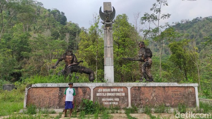Monumen 48 Hargorejo di Wonogiri, mengenang peristiwa PKI. Foto diambil Selasa (6/9/2022).