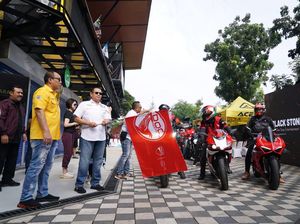 HUT Ducati Club, Bamsoet Lepas 300 Peserta Touring Rolling Thunder Parade