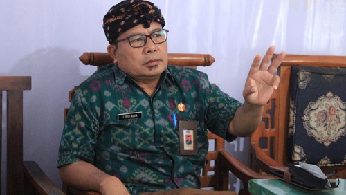 Koordinator Divisi Hukum, Humas, Data, dan Informasi Bawaslu Bali I Ketut Rudia