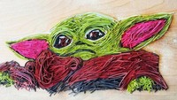 Bagi penggemar Star Wars pasti mengenal Baby Joda yang menggemaskan. Baby Joda yang satu ini bukan hanya untuk disaksikan tetapi juga bisa dinikmati dengan racikan saus yang enak. Foto: Instagram/saltyseattle