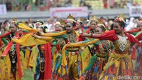 Tak tanggung-tanggung, kegiatan ini diikuti 10 ribu peserta lho.