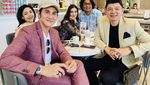 10 Momen Seru Vino G. Bastian dan Keluarga Saat Makan Bareng