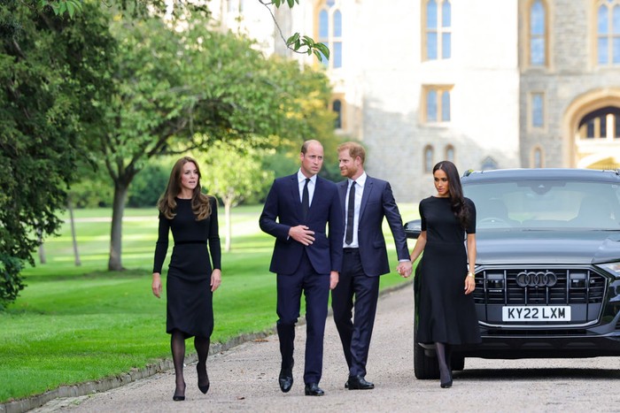 1422571687 Pangeram William, Kate Middleton, Pangeran Harry, Meghan Markle