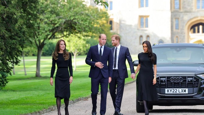 Pangeram William, Kate Middleton, Pangeran Harry, Meghan Markle