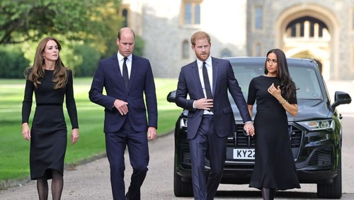Pangeram William, Kate Middleton, Pangeran Harry, Meghan Markle