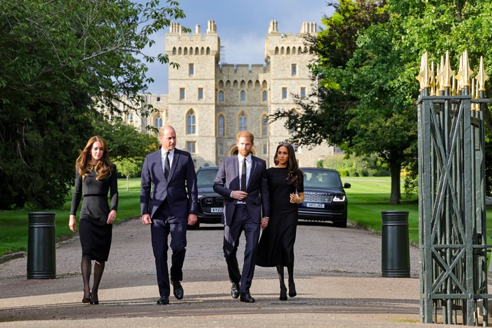 1422571687 Pangeram William, Kate Middleton, Pangeran Harry, Meghan Markle