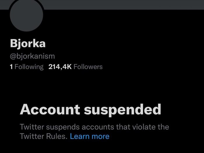 Akun Twitter Hacker Bjorka menghilang