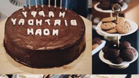 Foto ini membuktikan kalau BCL bisa membuat ragam jenis cake dan pastry. Mulai dari cake cokelat, cinnamon roll, sampai cookies. 