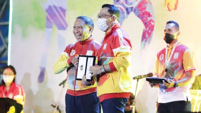 Jabar sukses keluar sebagai juara umum dengan mendulang sembilan medali emas, lima perak, dan lima perunggu.