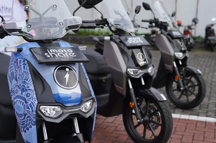 Layanan sepeda motor listrik pintar imotoshare meluncur di Bali
