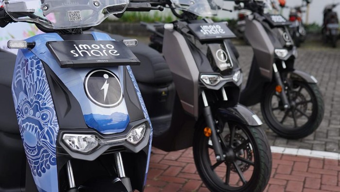 Layanan sepeda motor listrik pintar imotoshare meluncur di Bali