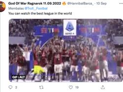 Meme Liga Inggris Libur, Fans Melongo Nonton La Liga-Serie A