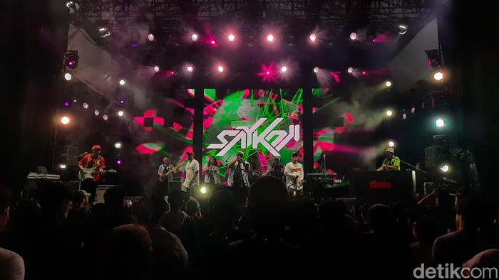 Saykoji di FLAVS Festival 2022.