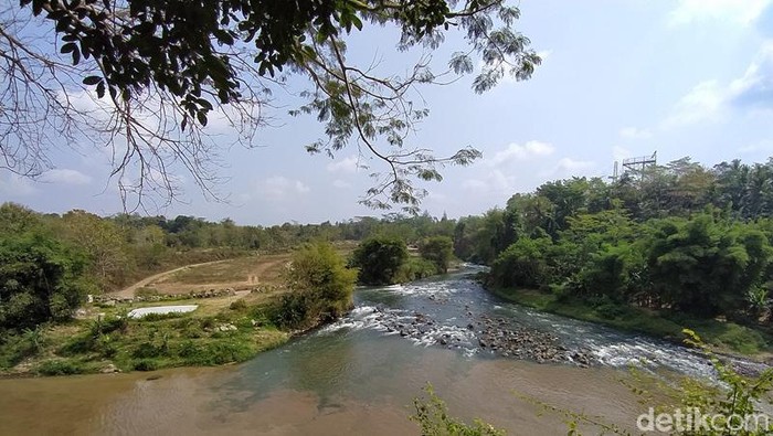 Tempuran Sungai Elo dan Kali Progo di Magelang.