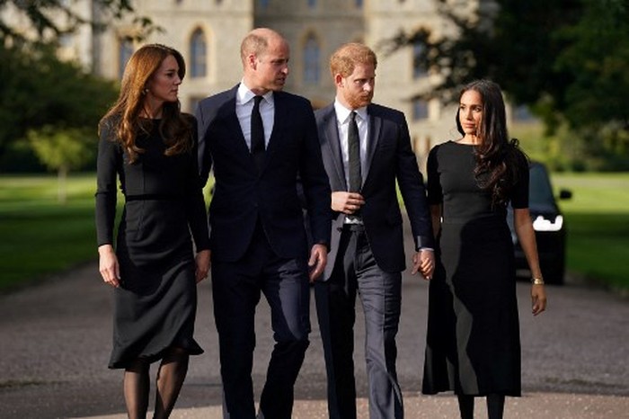 William-Kate dan Harry-Meghan Tampil Bareng, Perdana dalam 2 Tahun (AFP)