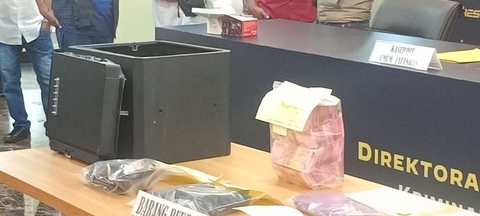 Barang Bukti ART Dara Arafah Bawa Kabur Brankas Barang Bukti ART Dara Arafah Bawa Kabur Brankas
