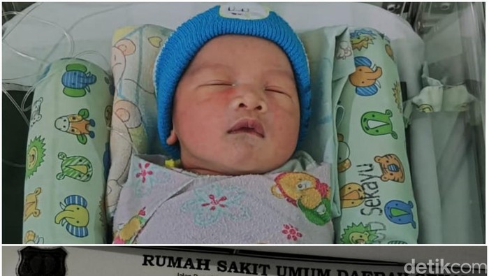 Bayi bernama Perdi Sambo di Musi Banyuasin.