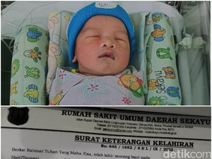 2 Nama Unik Bayi di Sumsel: Perdi Sambo dan Asian Games