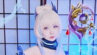 Detail yang ditampilkan Clarissa Punipun dalam setiap cosplay-nya memang apik. (Foto: dok. Instagram @punipun7)  