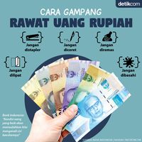 Nggak Susah Kok Rawat Uang Rupiah Begini Caranya