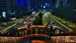 JPO Karet Sudirman Memang Asyik untuk Hunting Foto