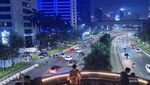 JPO Karet Sudirman Memang Asyik untuk Hunting Foto