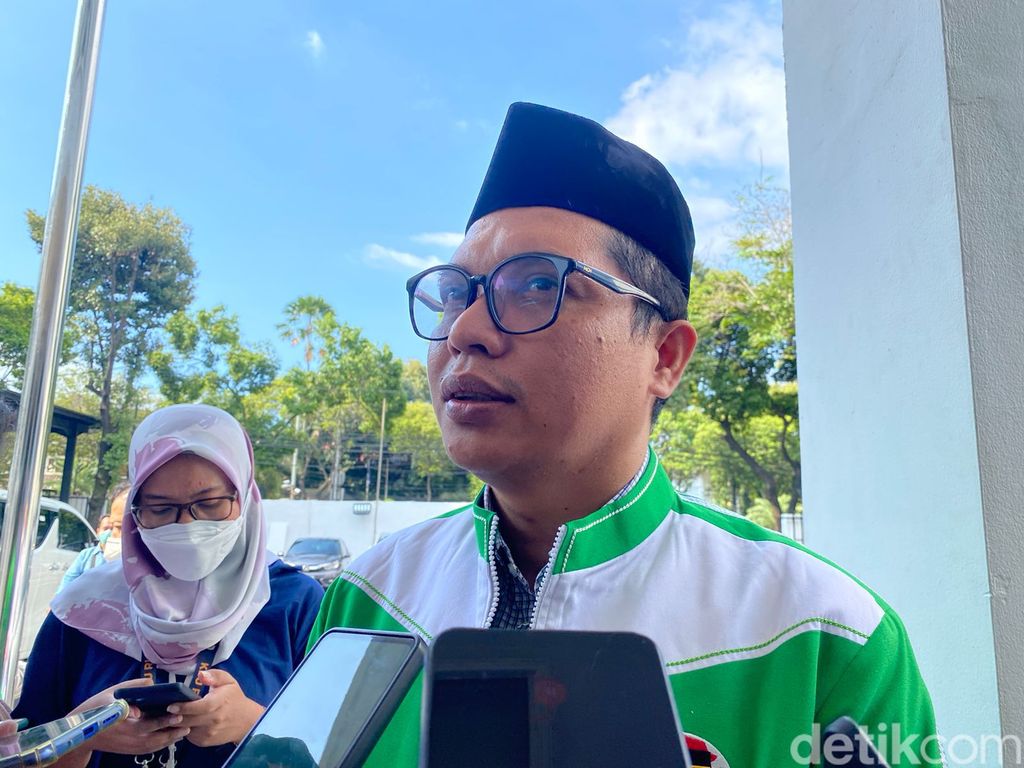 Ketua DPP PPP Achmad Baidowi (Karin Nur Secha/detikcom).