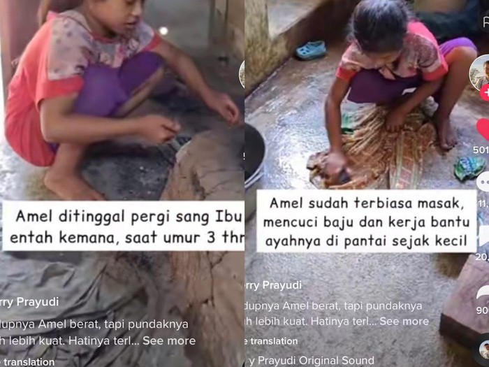 Kisah Amel yang merawat ayahnya sedang sakit stroke seorang diri viral di media sosial. Kisah Amel yang merawat ayahnya sedang sakit stroke seorang diri viral di media sosial.