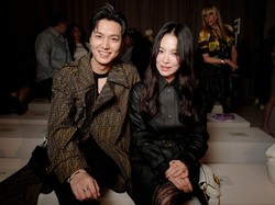 10 Foto Ganteng Lee Min Ho di Acara Fendi, Duduk Bareng Song Hye Kyo