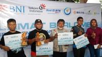 Lomba mancing dikuti sekitar 100 peserta terdiri dari wartawan parlemen, karyawan/staf anggota DPR, serta perwakilan korporasi.