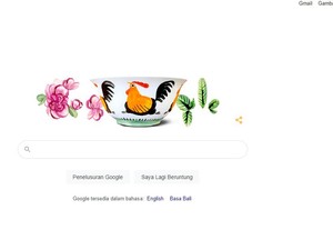 Mangkuk Ayam Jago Jadi Google Doodle, Ini Sejarahnya