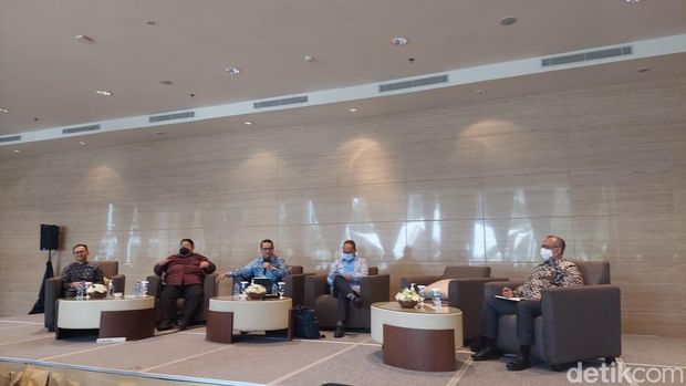 Media briefing Kemlu di Ritz Carlton Pacific Place, Jakarta