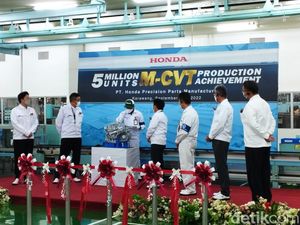 Selamat! Pabrik Honda Karawang Rayakan Produksi 5 Juta Unit MCVT-Mission