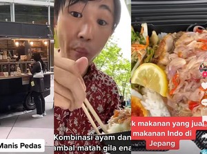 Doyan Makanan Indonesia, Orang Jepang Ini Suka Banget Ayam Sambal Matah
