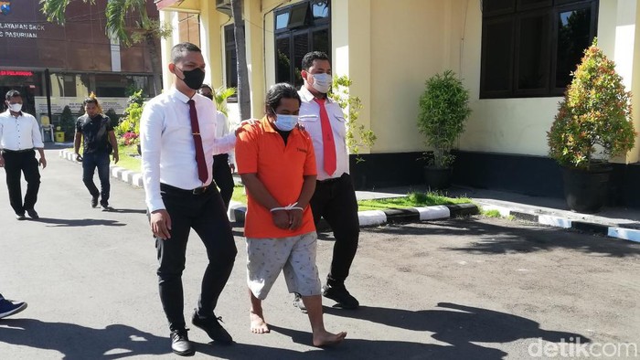 Pelaku yang memberi racun minuman kemasan wartawan Pasuruan