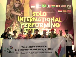 Sanggar Binaan PLN Tampikan Tari Tradisional di Ajang Internasional