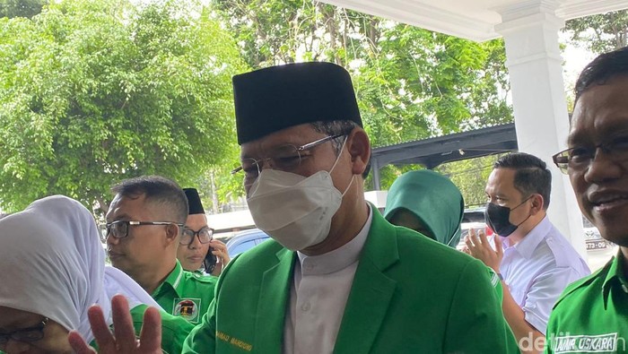 Plt Ketum PPP Mardiono (Karin Nur Secha/detikcom).