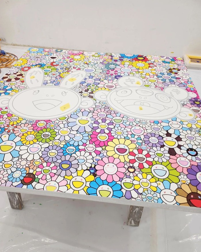 RM BTS Main ke Studio Takashi Murakami, Fotonya Artsy Semua!