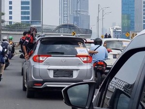 6 Hal soal Konvoi Besan Bogor Tutupi Nopol Ternyata Massa Ojol