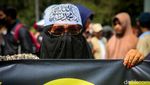 Ini Deretan Spanduk Massa Demo BBM di Jakarta, Apa Saja?