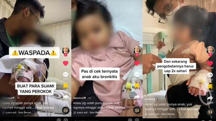 Viral Bayi 11 Bulan Kena Bronkitis Gegara Ayah Perokok