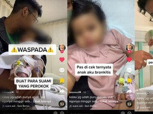 Viral Bayi 11 Bulan Kena Bronkitis Gegara Ayah Perokok